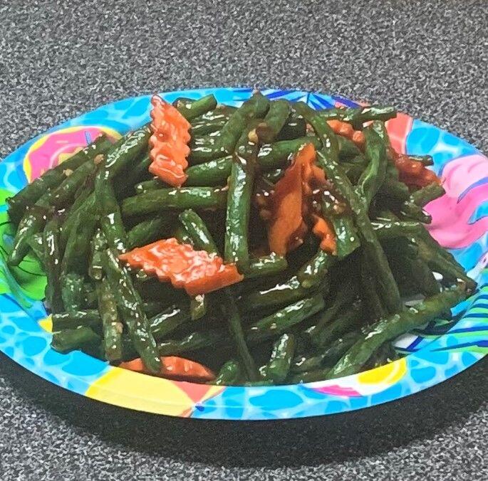 97. FRIED STRING BEAN