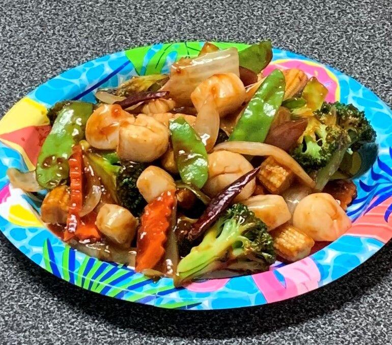 126. SZECHUAN SCALLOPS
