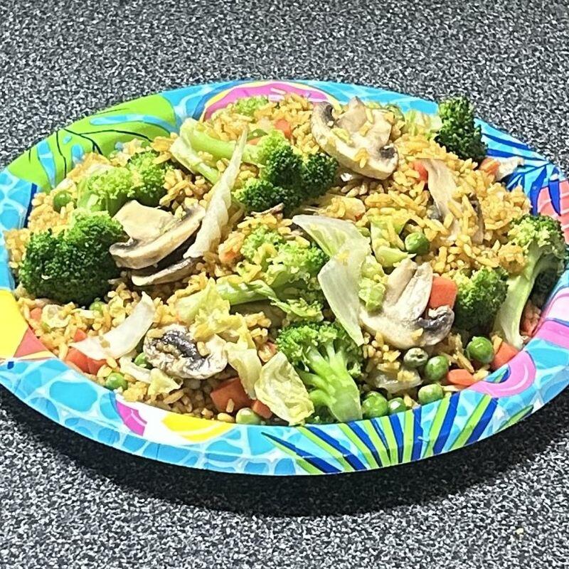 22. VEGETABLE FRIED RICE