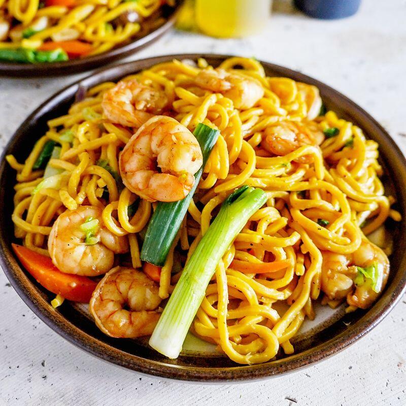 33. SHRIMP LO MEIN