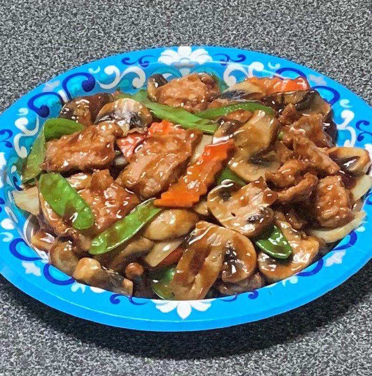 84. PORK W. MUSHROOM