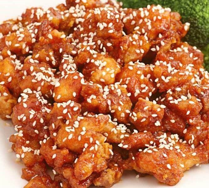 42. SESAME CHICKEN