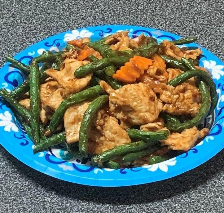 57. CHICKEN W. GREEN BEANS
