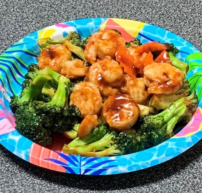111. SHRIMP W. BROCCOLI