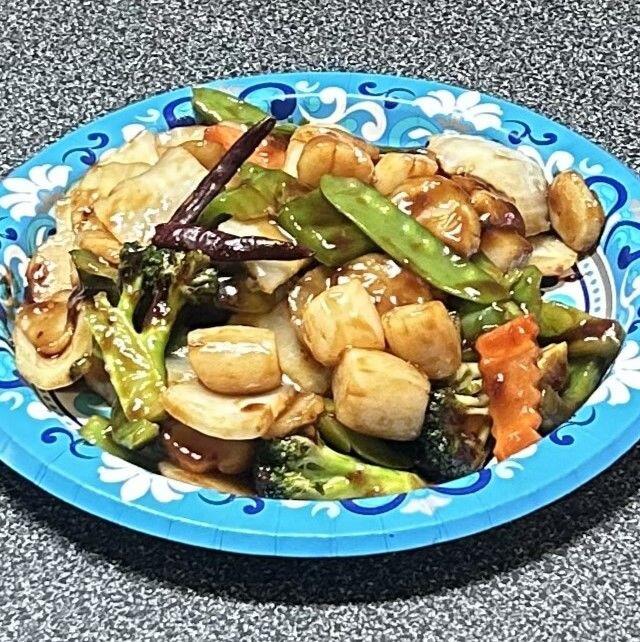 125. HUNAN SCALLOPS